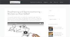 Desktop Screenshot of dynamic-eye.de